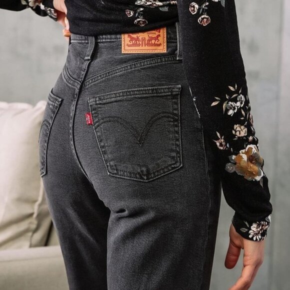 NEW Levi's Ribcage Straight Ankle Jeans - Picture 4 of 12